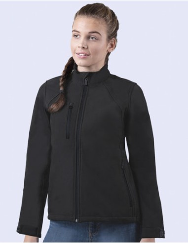 STR-SW950-Ladies Soft-Shell Jacket